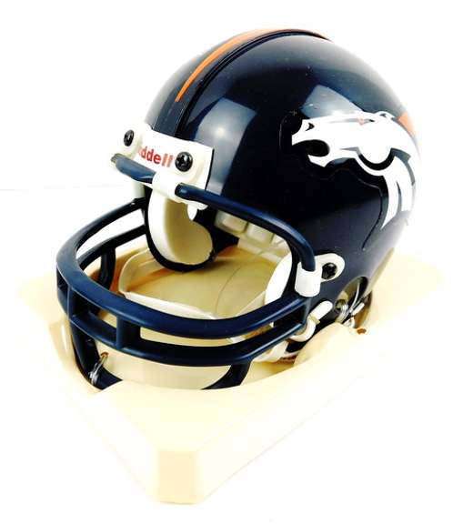 John Elway Autographed Mini Helmet w/Box