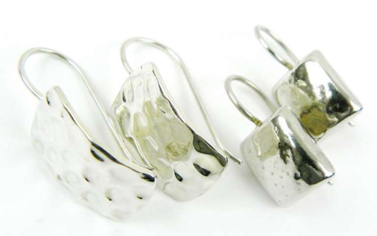 2 Pairs of Sterling Silpada Pierced Earrings