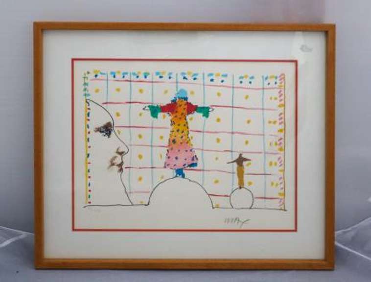 PETER MAX QUADRILLAGE