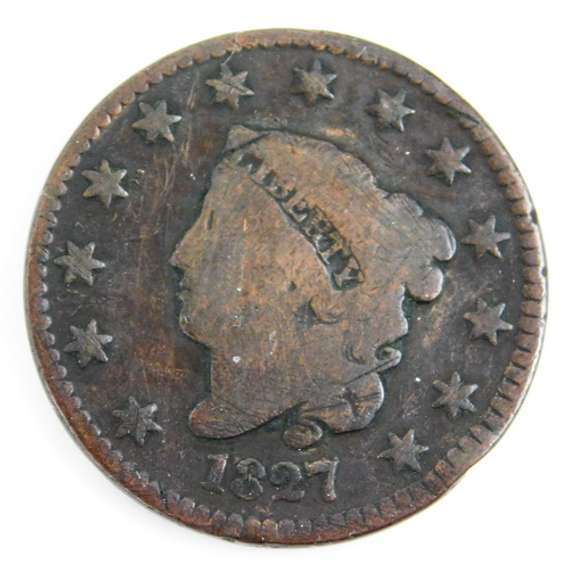 1827 U.S. Large Cent