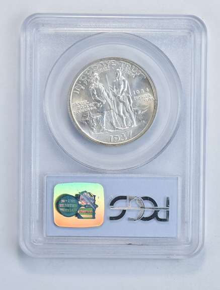 MS67 1937-S Boone Bicentennial Commemorative Half Dollar - PCGS