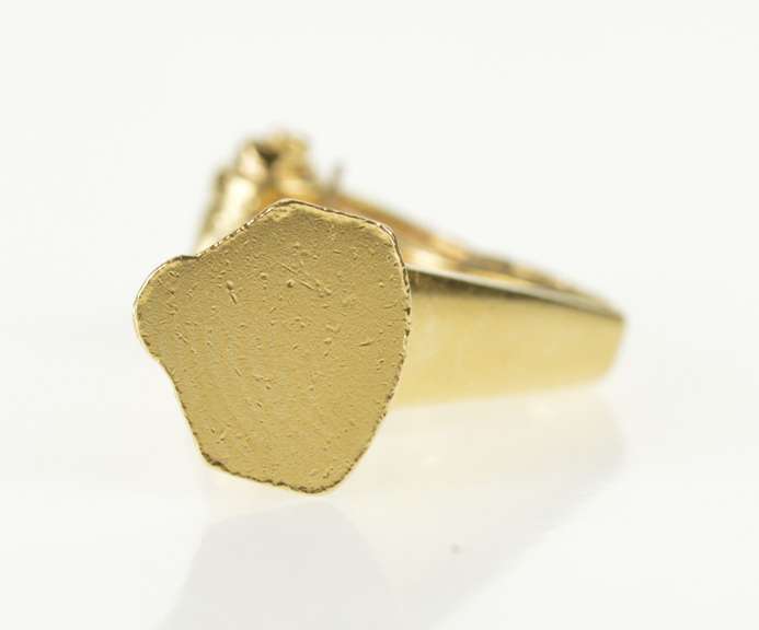 14K Yellow Gold 3D Harp Instrument Music Musician Charm/Pendant