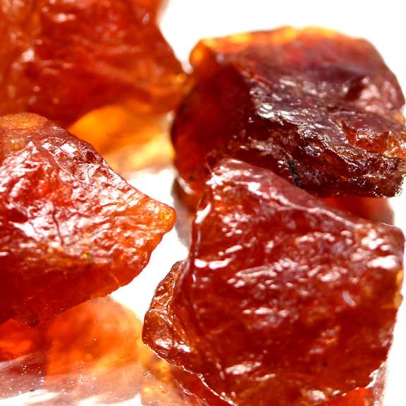 Gorgeous 29.43ct uncut Garnet set