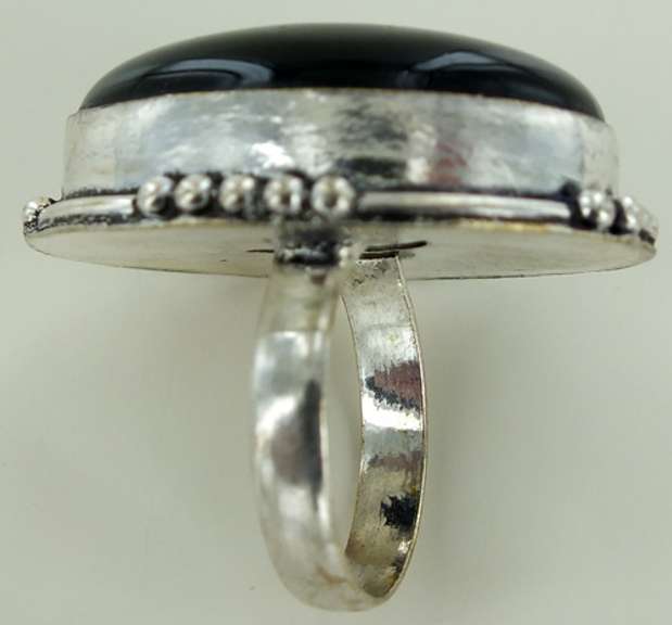 Silver and Natural Stone