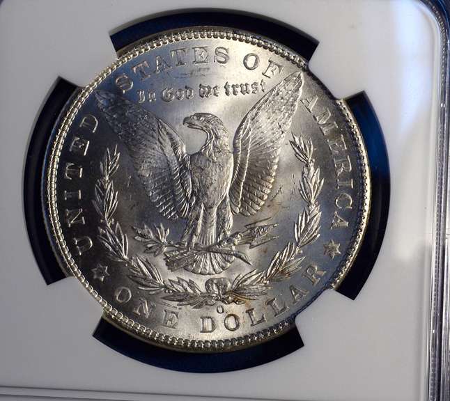 1902-O Morgan Silver Dollar, MS64 NGC