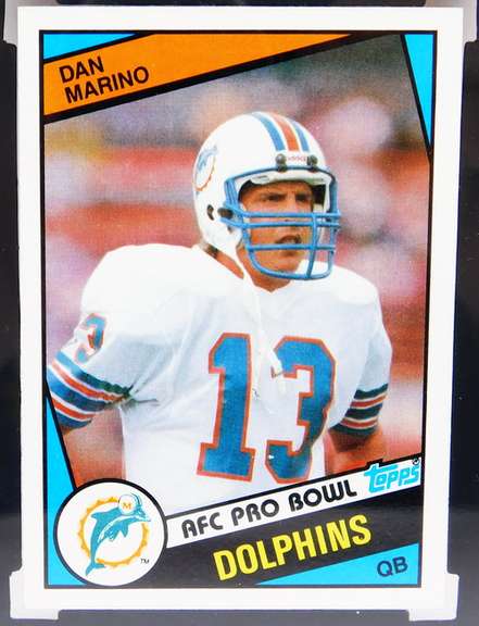 Rare 1984 Dan Marino Graded Rookie Football Card