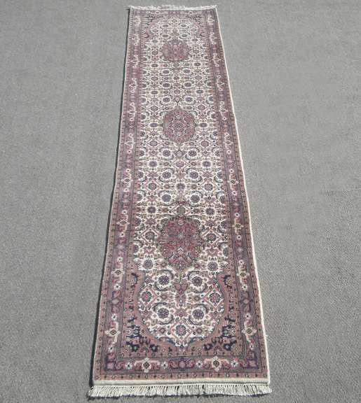 Handmade Indo Herati Design 2.8x9.10