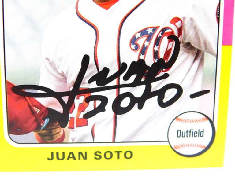 2019 Juan Soto Rookie Baseball Card