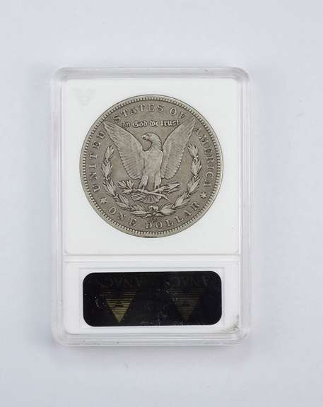 EF40 1889-CC Morgan Silver Dollar - Graded ANACS