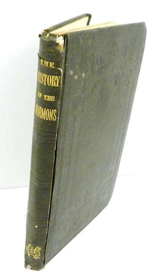 Scarce 1856 History of the Mormons Antique Book