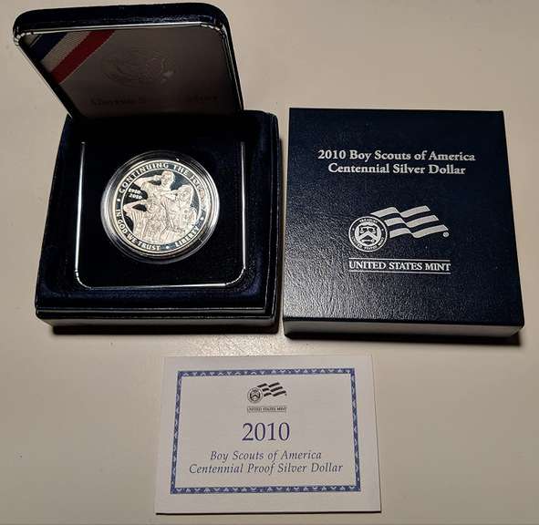 2010 Boy Scouts Proof Commem $, OGP