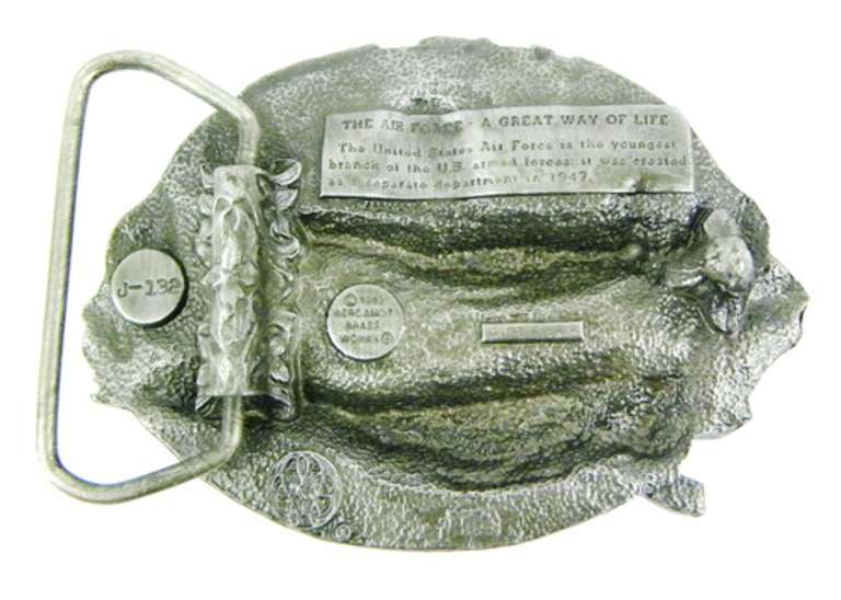 1982 U.S. Air Force Enameled Belt Buckle