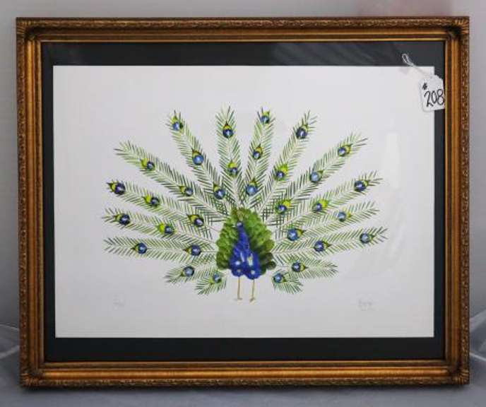 RED HONG LI PEACOCK 2014  HONG LI PEACOCK