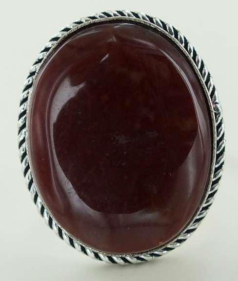 Silver and Natural Stone