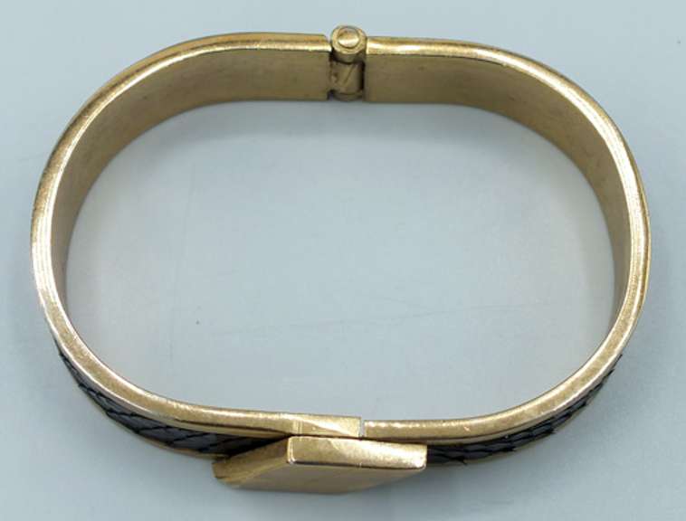 Braided Hinged Bangle