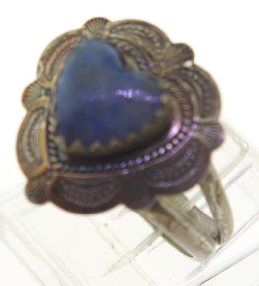 Vintage Lapis Sterling Ring