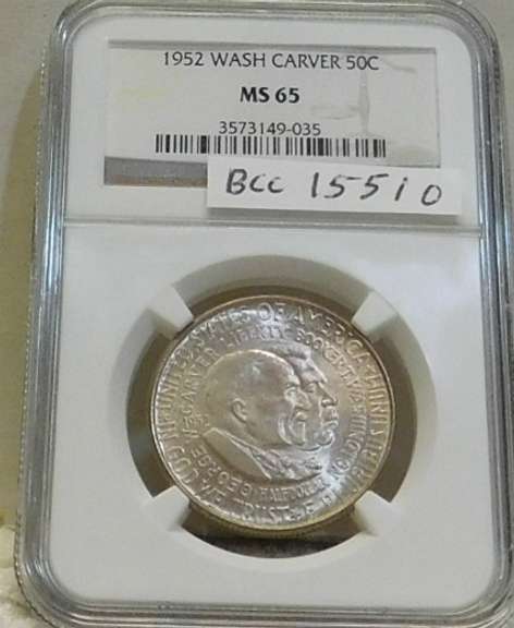1952 Wash-Carver Hf NGC MS-65