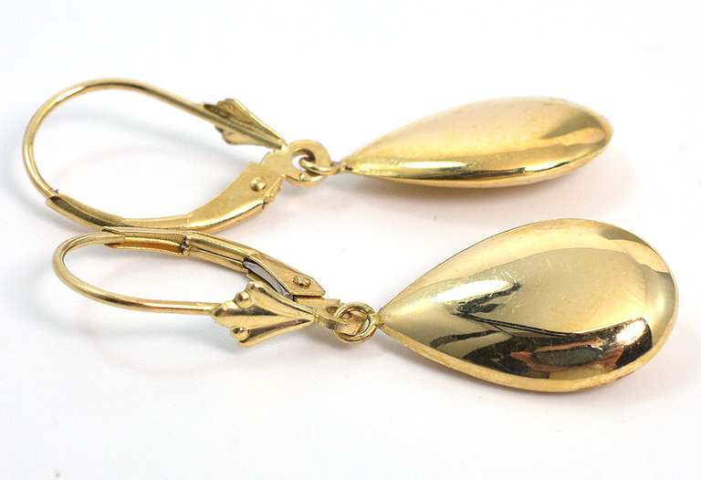 14KT Tear Drop Earrings