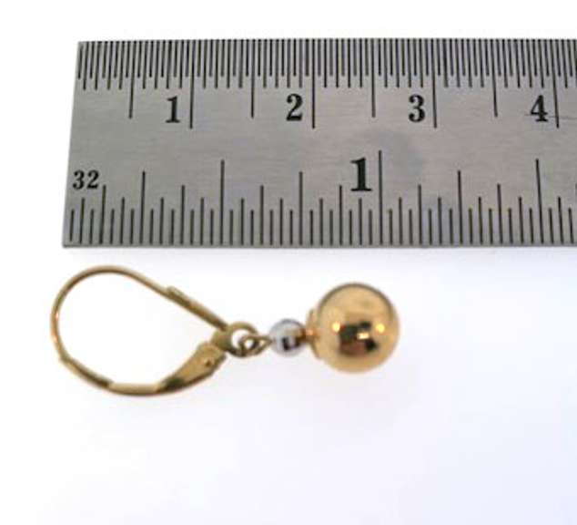 Complete Set of 14kt Gold Ball Earrings
