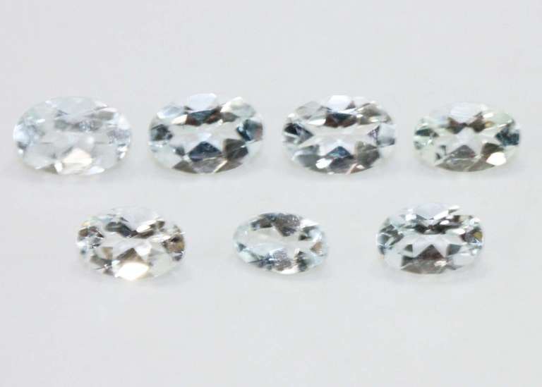 Unheated Aquamarine - Lot of 7