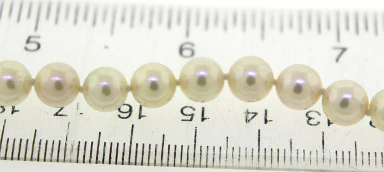 Elegant 7mm Pearl Bracelet