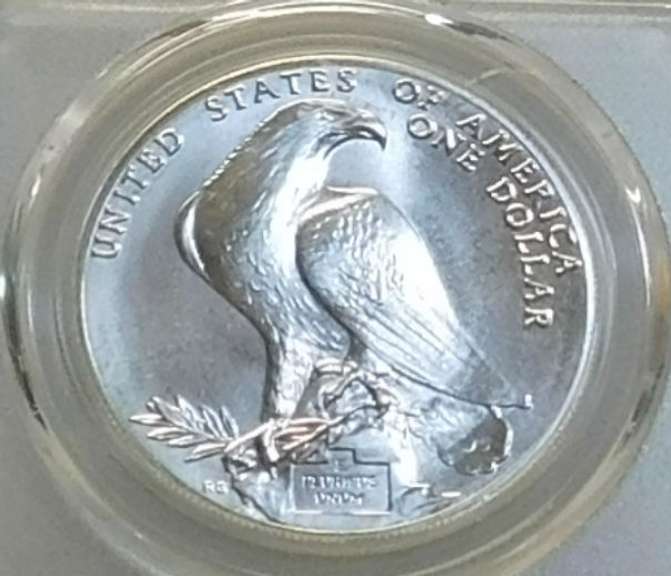 1984-S Sil Unc Olympic Dol PCGS 69