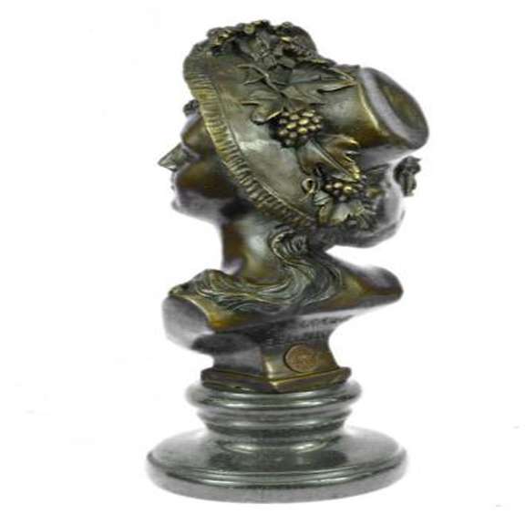 Nude Sexy Girl Bronze Figurine
