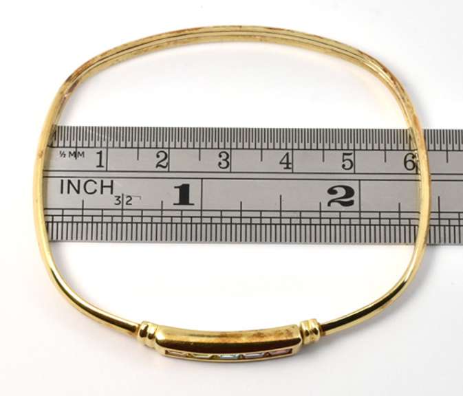 Colorful Stone Flex Bangle