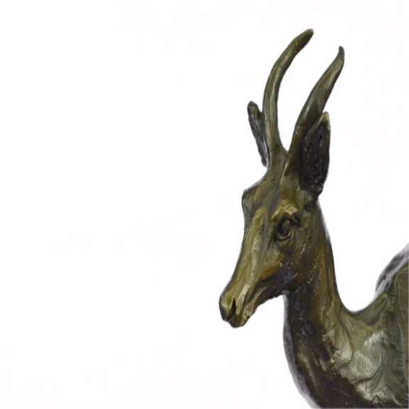 Male Deer Stag Wildlife Edition Bronze Statue
