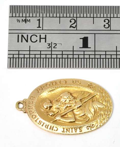 Popular Saint Christopher's Medal