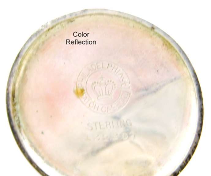 Early Sterling Elgin Pocket Watch, As Is