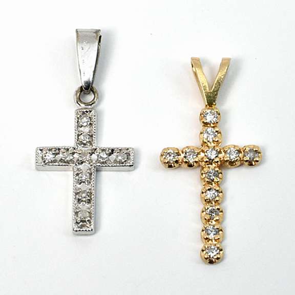 Two Diamond Crosses