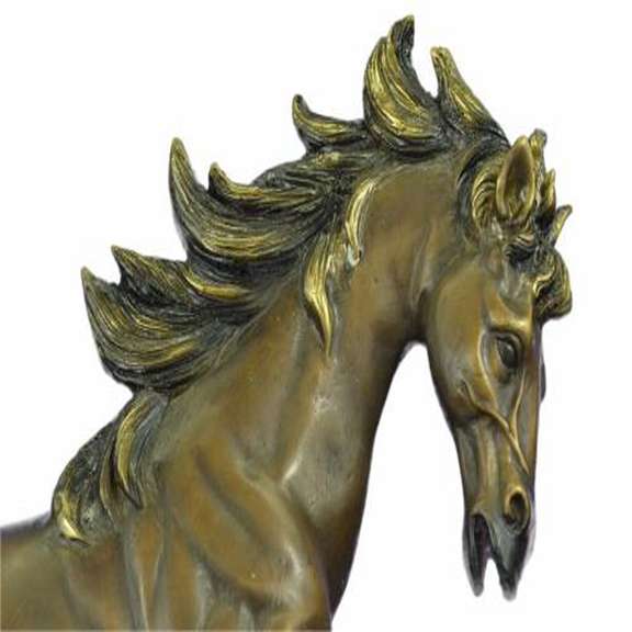 Racing Horse the Final Furlong Bronze Sculpture