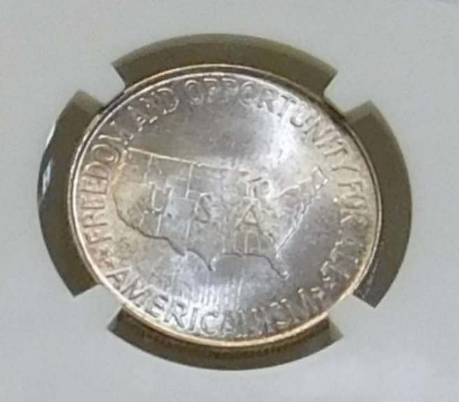 1952 Wash-Carver Hf NGC MS-65