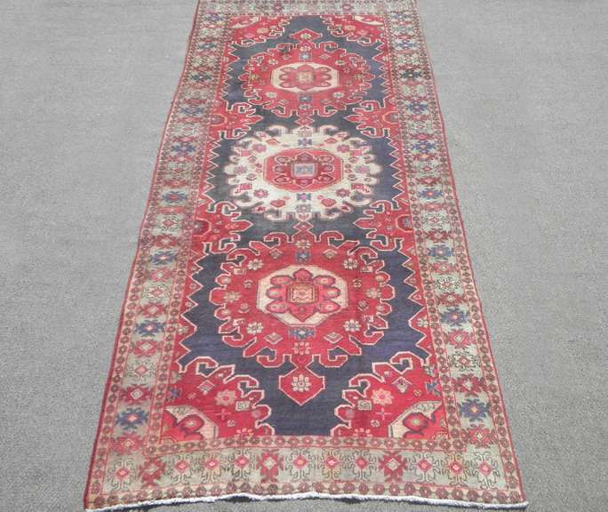 Semi Antique Persian Kurdish 10.0x4.5