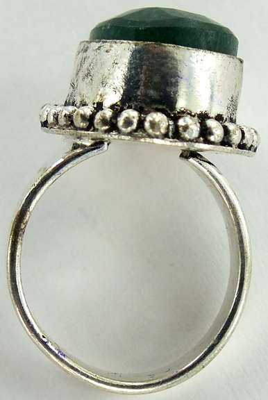 Silver and Natural Stone