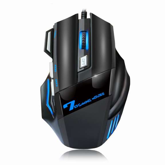 Wired Mechanical Gaming Mouse 7 Keys