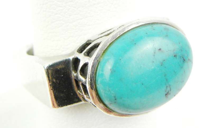 Silpada Sterling Turquoise Ring, Size 9