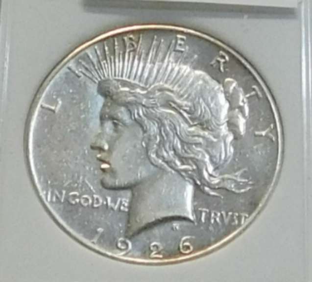 1926 Peace Dollar certified MS-65