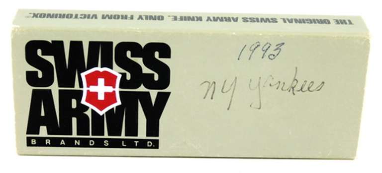 Vintage NY Yankees Swiss Army Mini Pocket Knife