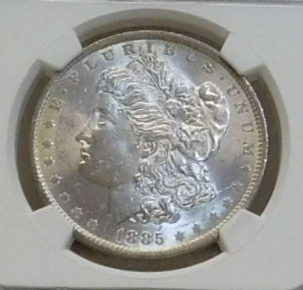 1885-O Morgan Dol NGC MS-63