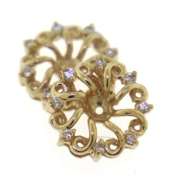 Gorgeous Diamond Accent Earrings Jackets