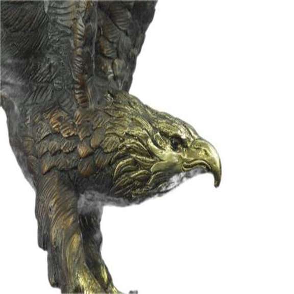 Eagle Catch Fish Bronze Sculpture
