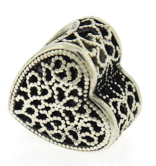 Sterling Silver Filled w Romance Charm