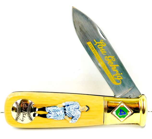 Lou Gehrig 1998 Pocket Knife by Franklin Mint