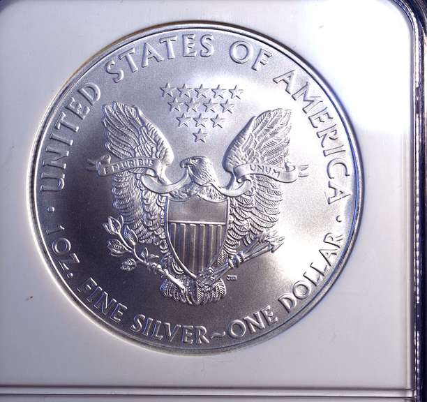 2009 MS69 Silver Eagle, NGC ER