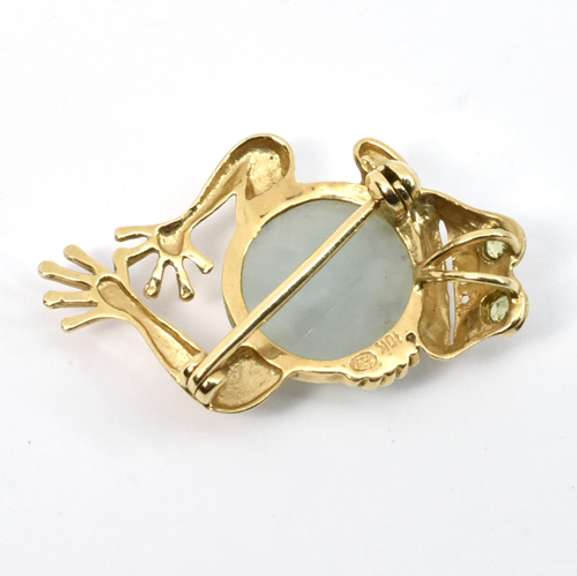 Fun Frog Brooch