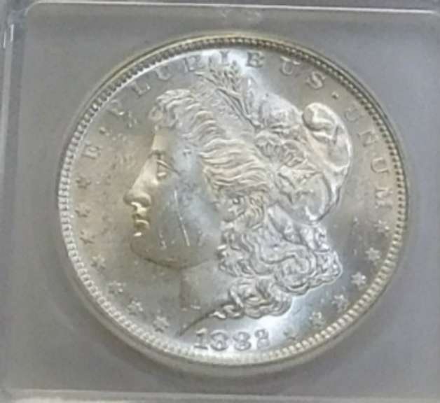 1882-S Morgan Dol ICG MS-62