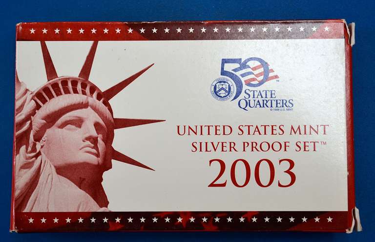US Silver Proof Set, 2003