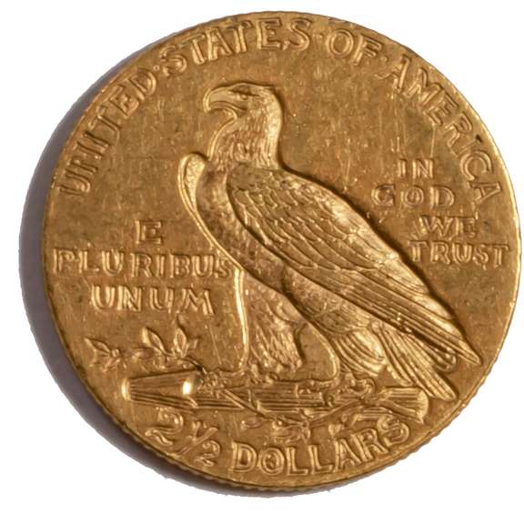 1911  $ 2 1/2 US Gold Quarter Eagle